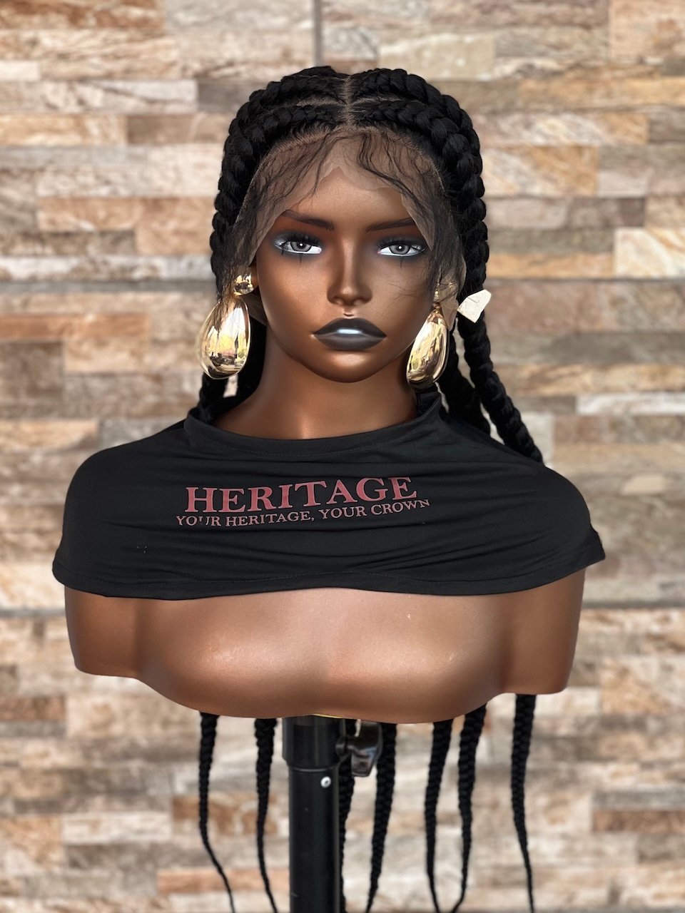 Pop Smoke Braided Wigs